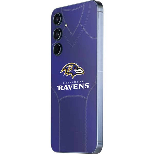 NFL Baltimore Ravens Team Jersey Galaxy A55 5G Skin